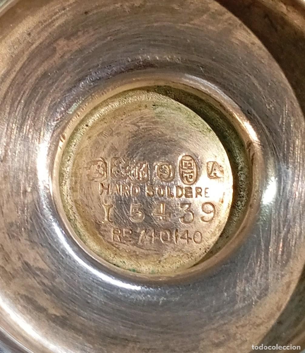 Antig&uuml;edades: TETERA INGLESA PLATEADA - Foto 2