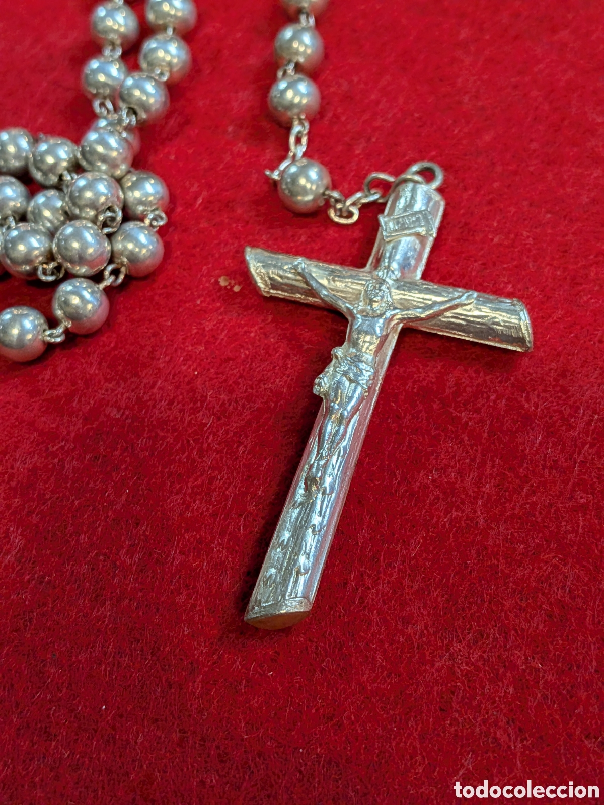 Antig&uuml;edades: Rosario en plata. REF-409/11. ca3 - Foto 2