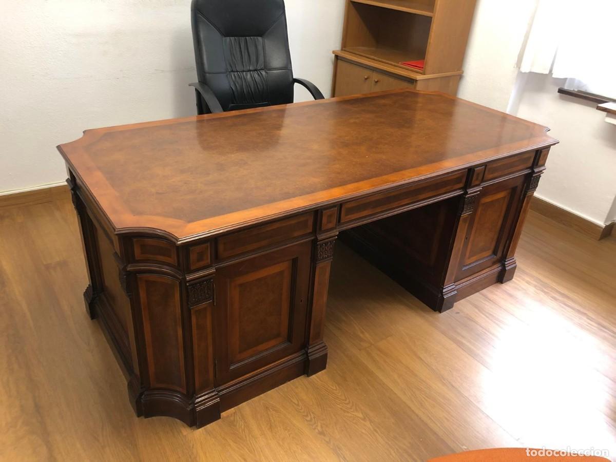 Antig&uuml;edades: Mesa antigua de escritorio o despacho - Foto 2