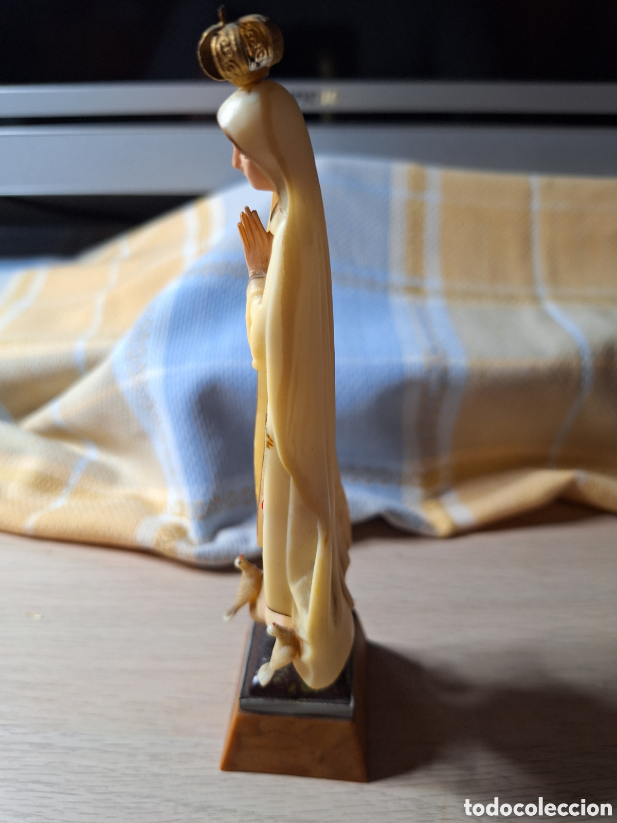 Antig&uuml;edades: Antigua virgen de fatima. - Foto 4