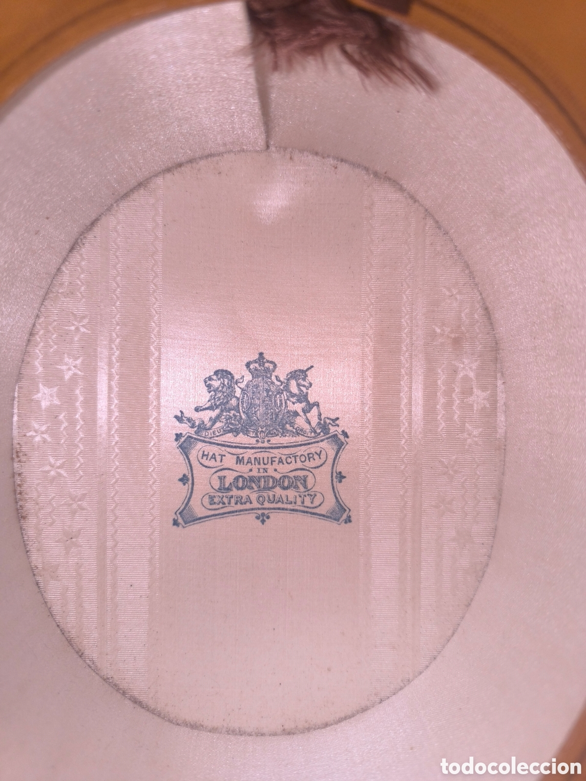 Antig&uuml;edades: Sombrero de copa de seda londres - Foto 2