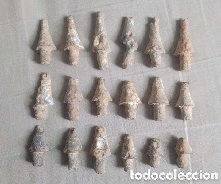 Antig&uuml;edades: LOTE DE PUNTAS DE FLECHA DE BATALLA - Foto 1