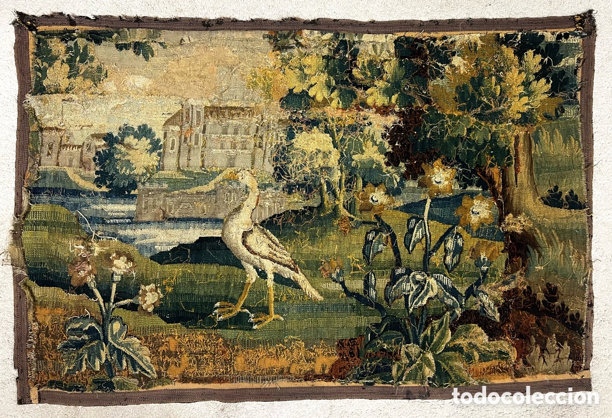 Antig&uuml;edades: Tapiz de Aubusson, S.XVII - Foto 5