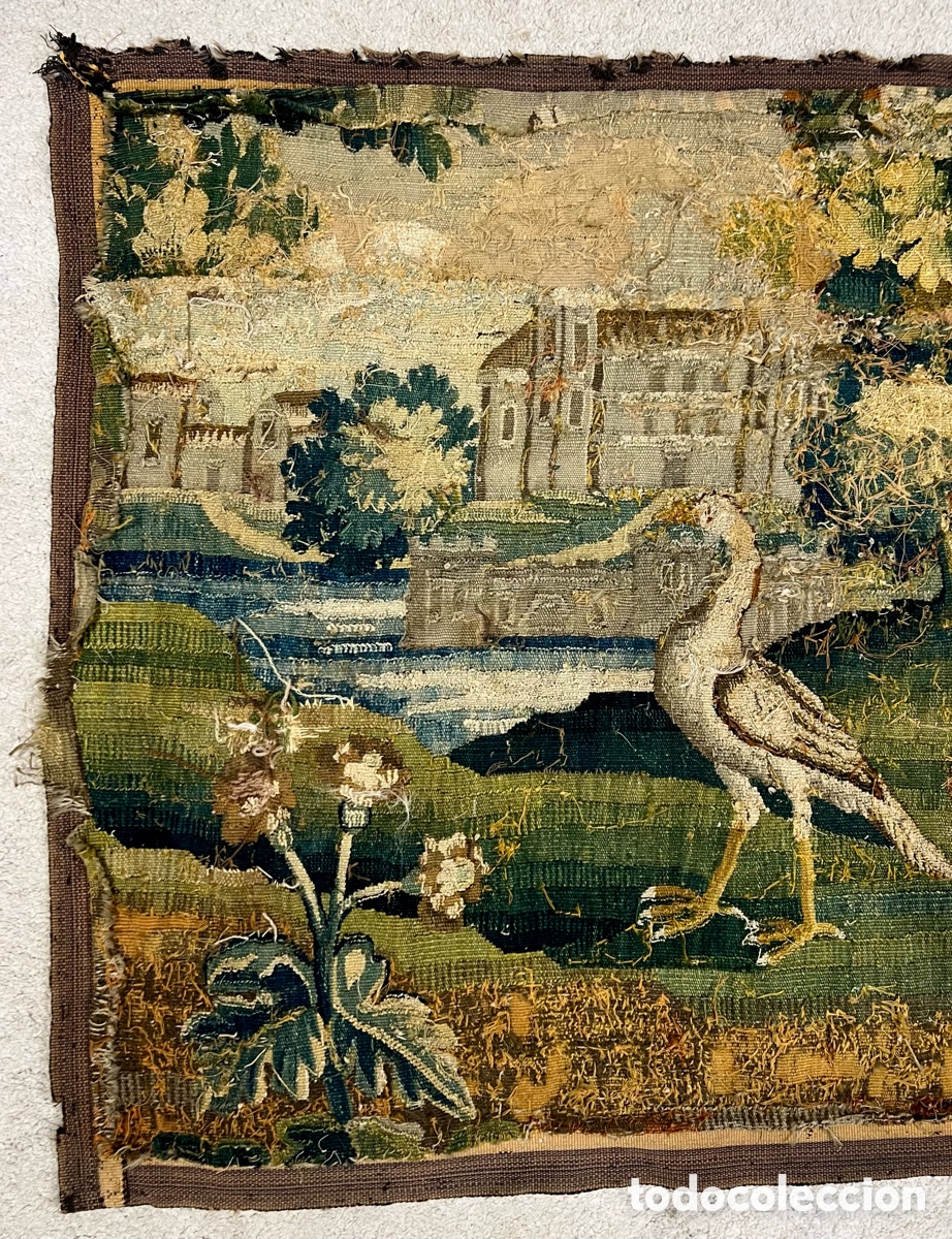 Antig&uuml;edades: Tapiz de Aubusson, S.XVII - Foto 7