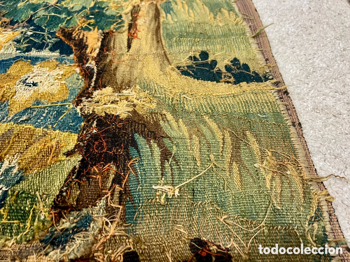 Antig&uuml;edades: Tapiz de Aubusson, S.XVII - Foto 11
