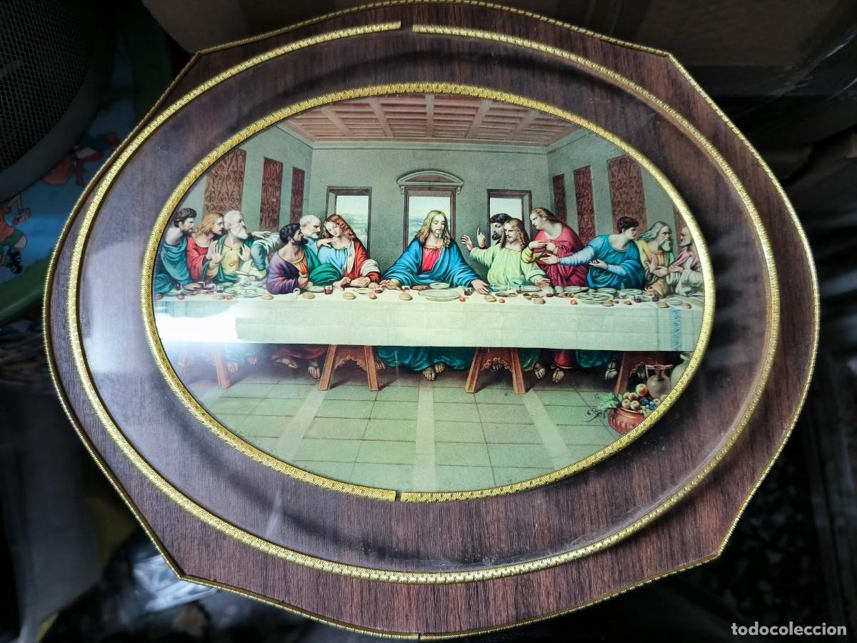Antig&uuml;edades: Cuadro de La &Uacute;ltima Cena como en relieve - Foto 1
