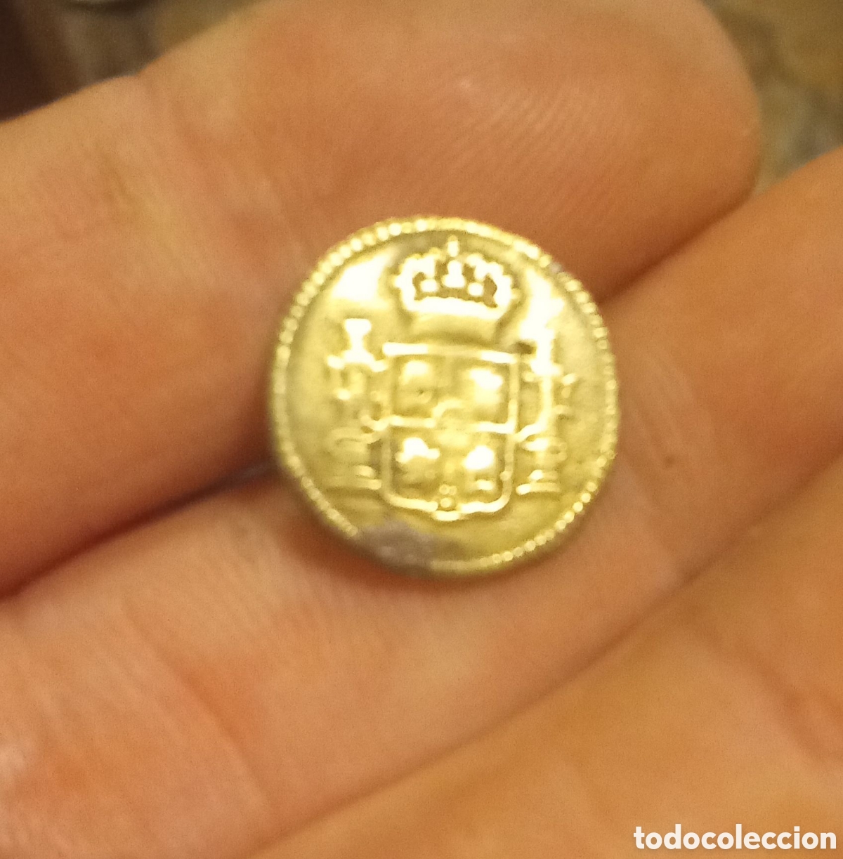 Antig&uuml;edades: BOTON MILITAR ESPA&Ntilde;OL - Foto 1