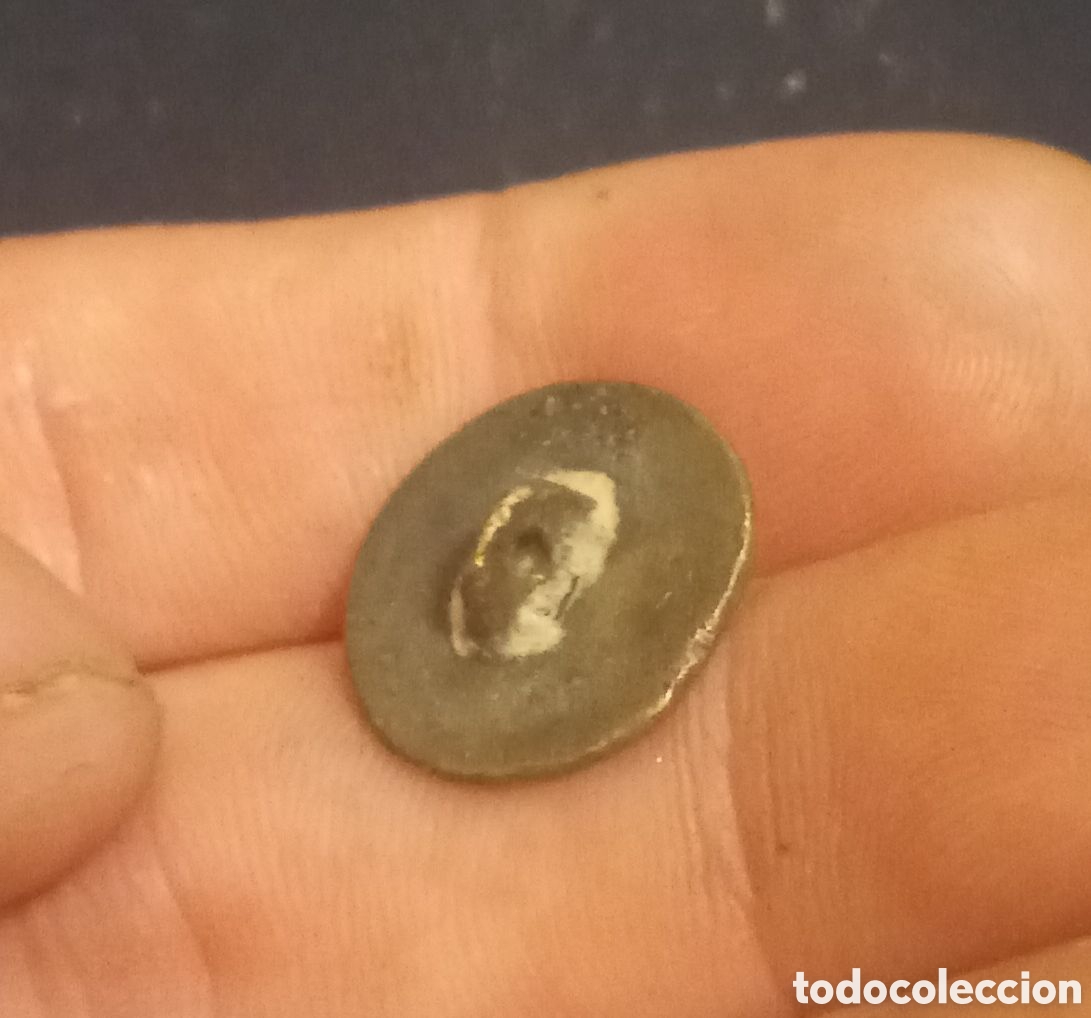 Antig&uuml;edades: BOT&Oacute;N MILITAR DE ISABEL II - Foto 2