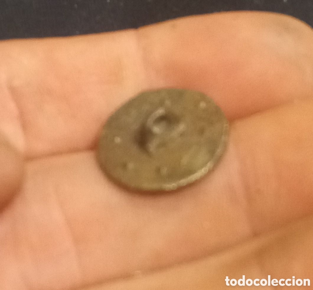 Antig&uuml;edades: BOT&Oacute;N MILITAR ANTIGUO ESPA&Ntilde;OL - Foto 2