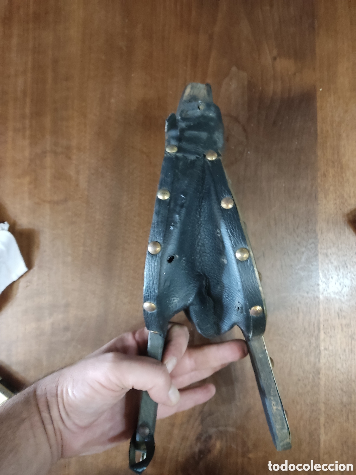 Antig&uuml;edades: Fuelle de chimenea madera y metal - Foto 3