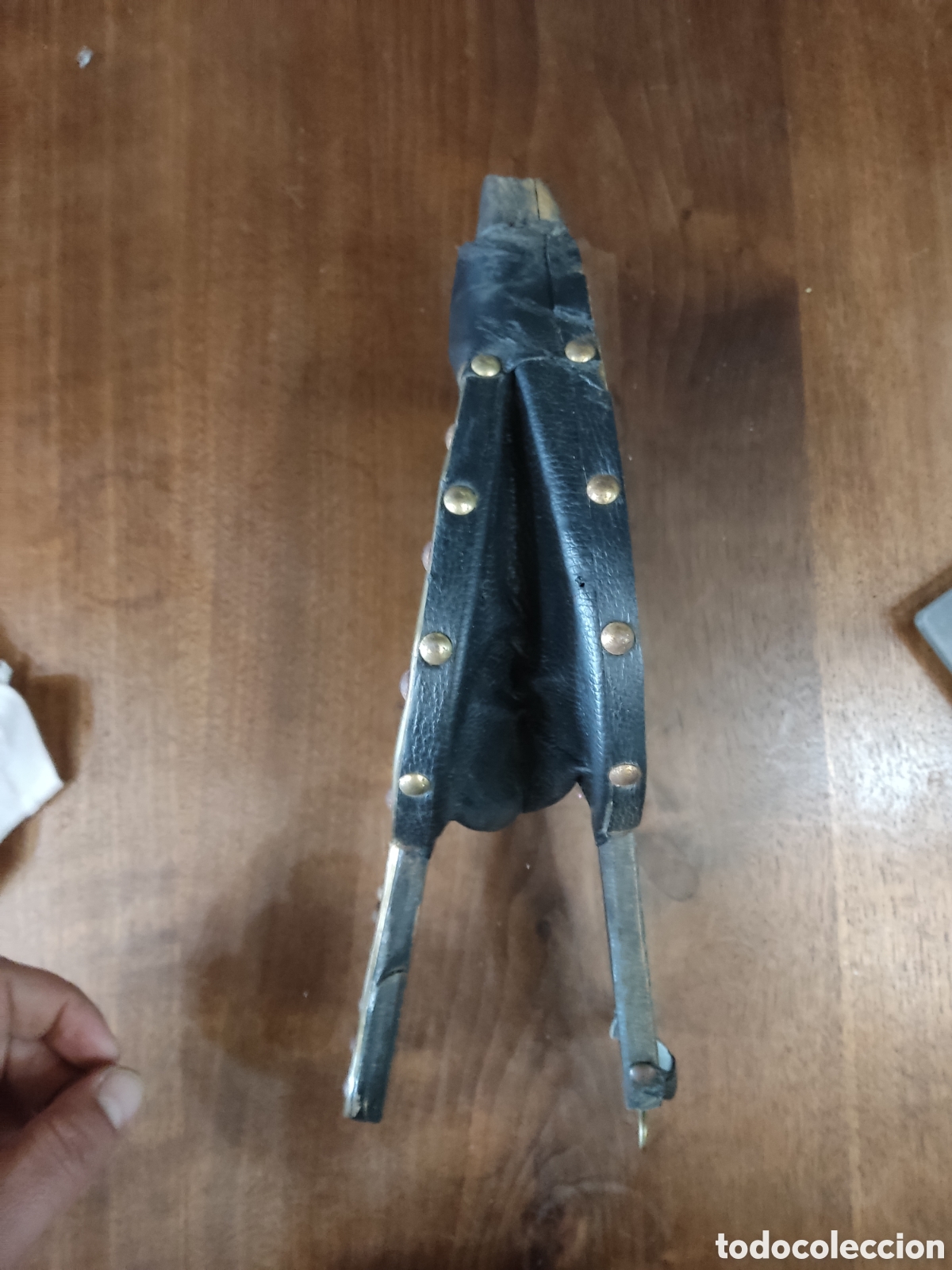 Antig&uuml;edades: Fuelle de chimenea madera y metal - Foto 4