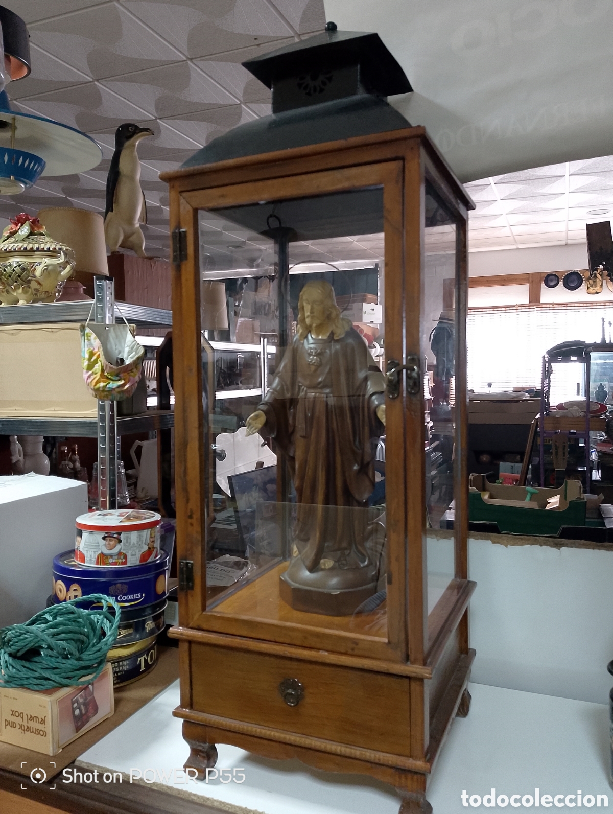 Antig&uuml;edades: Coraz&oacute;n de Jes&uacute;s en urna - Foto 4
