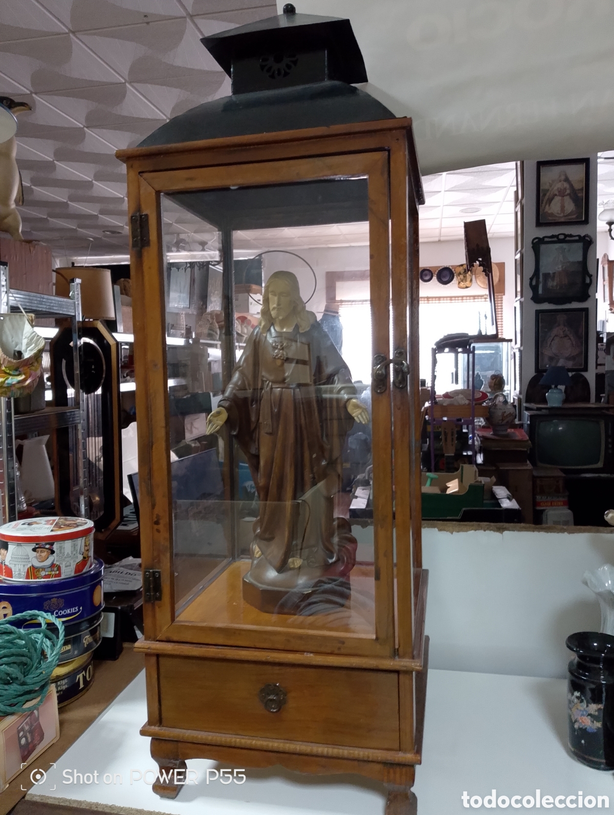 Antig&uuml;edades: Coraz&oacute;n de Jes&uacute;s en urna - Foto 5