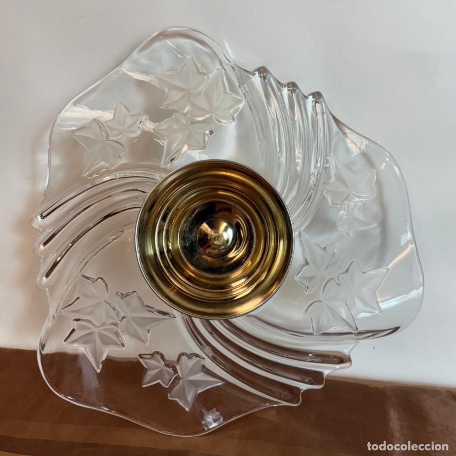 Antig&uuml;edades: Centro mesa de Cristal - Foto 7