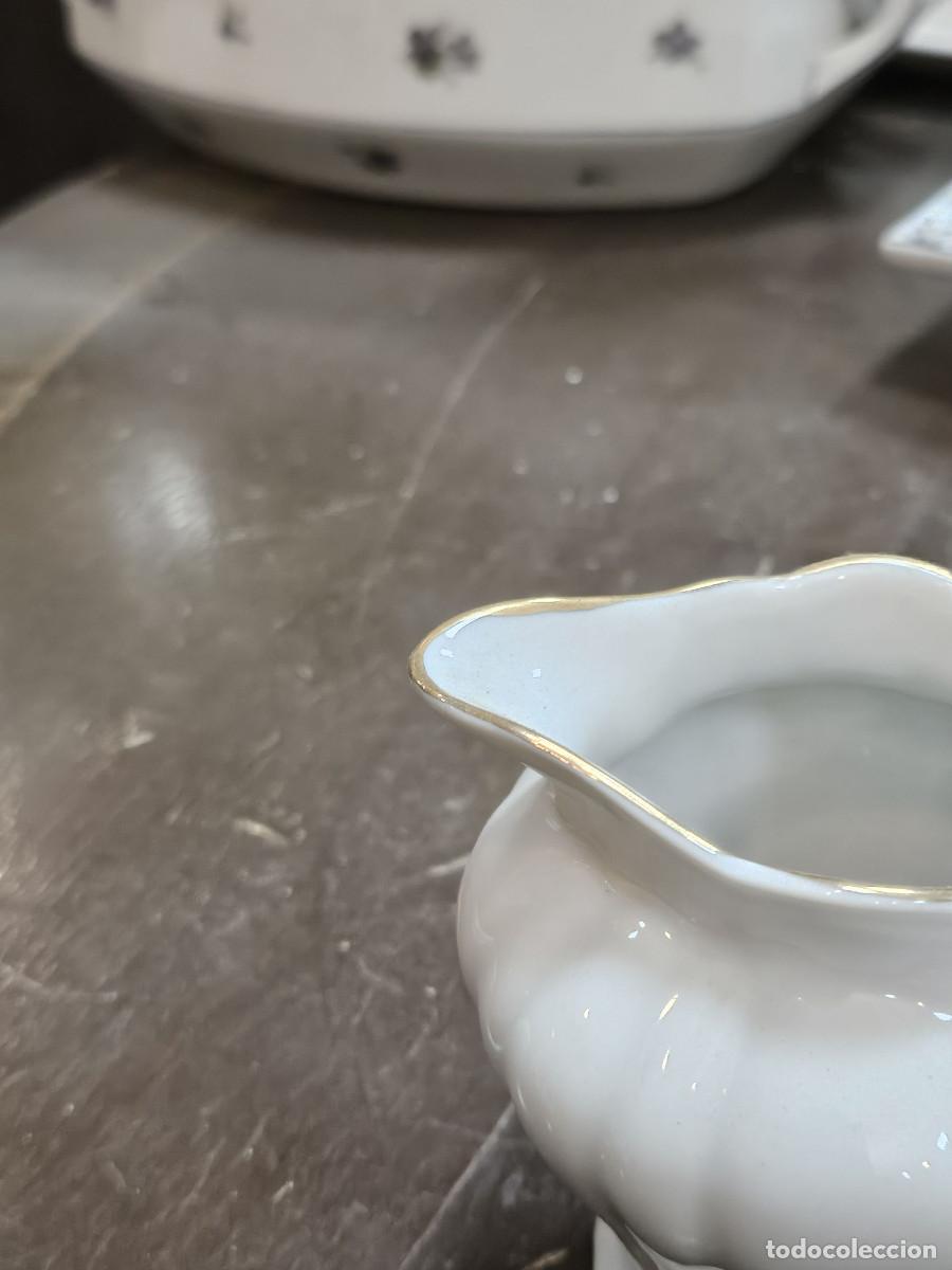 Antig&uuml;edades: jarra de porcelana blanca - Foto 3