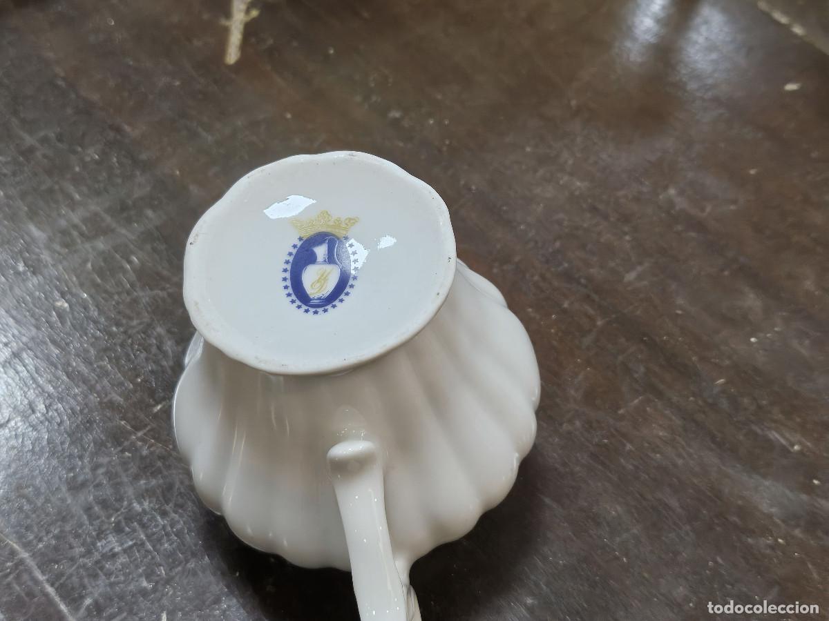 Antig&uuml;edades: jarra de porcelana blanca - Foto 4