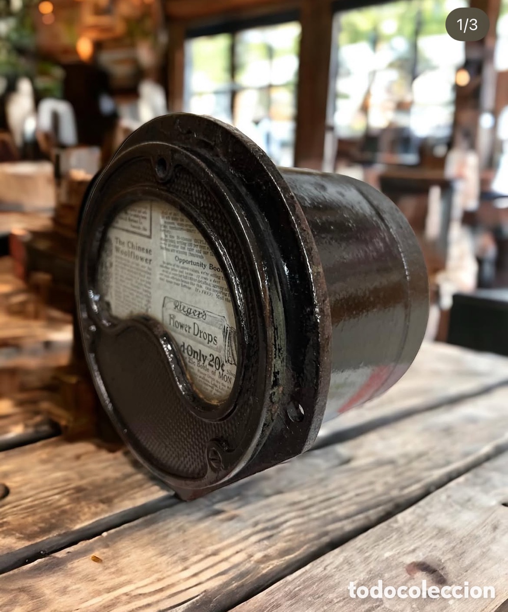 Antig&uuml;edades: L&aacute;mpara decoraci&oacute;n industrial - Foto 1