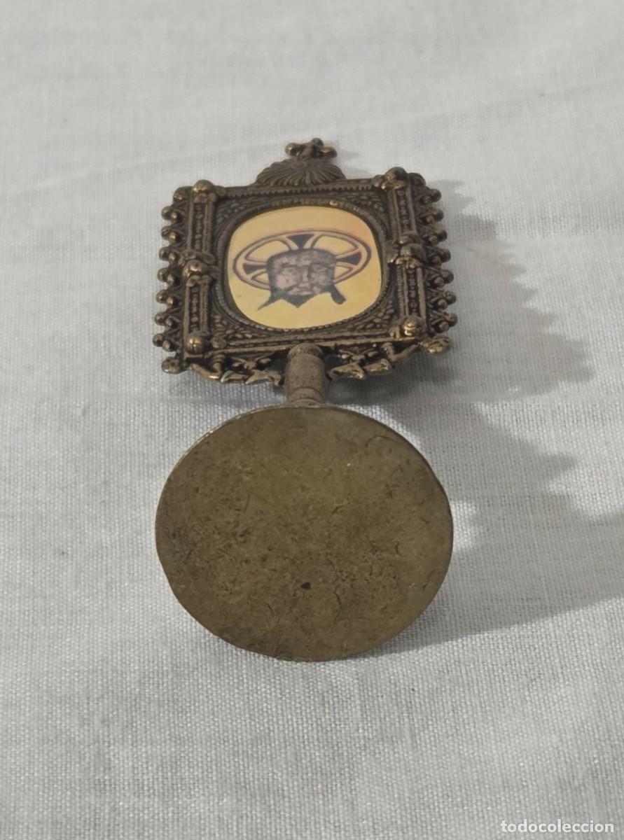 Antig&uuml;edades: Imagen cristo en metal - Foto 7