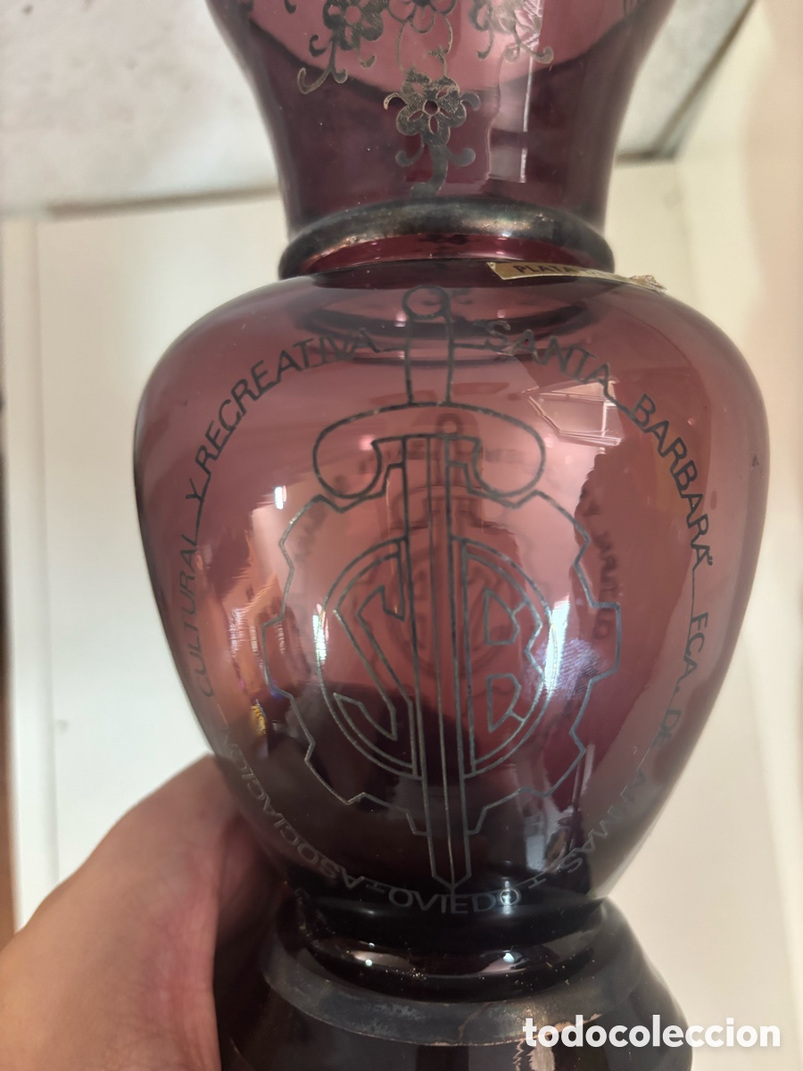 Antig&uuml;edades: Jarr&oacute;n de cristal y antiguo - Foto 3