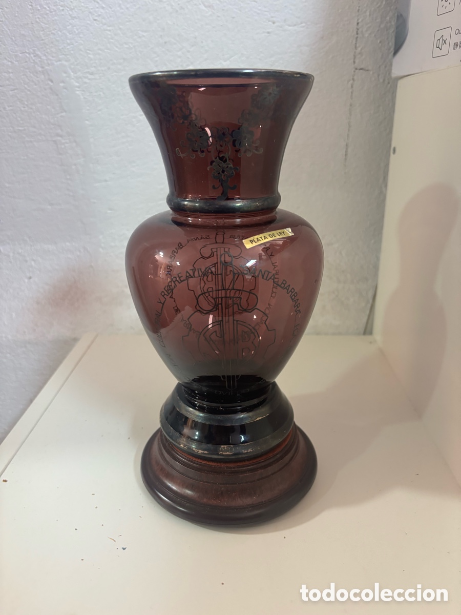 Antig&uuml;edades: Jarr&oacute;n de cristal y antiguo - Foto 1