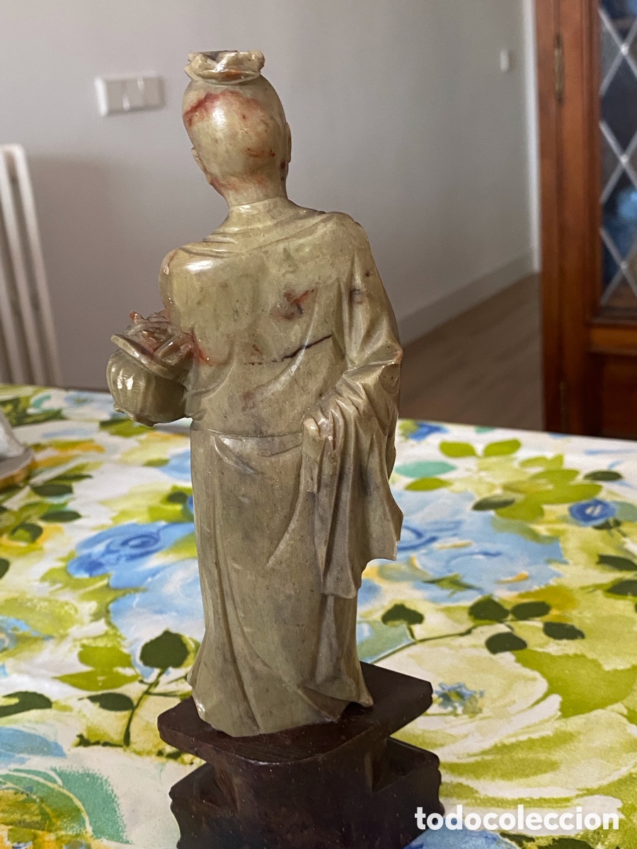 Antig&uuml;edades: Figura chino - piedra - Foto 1