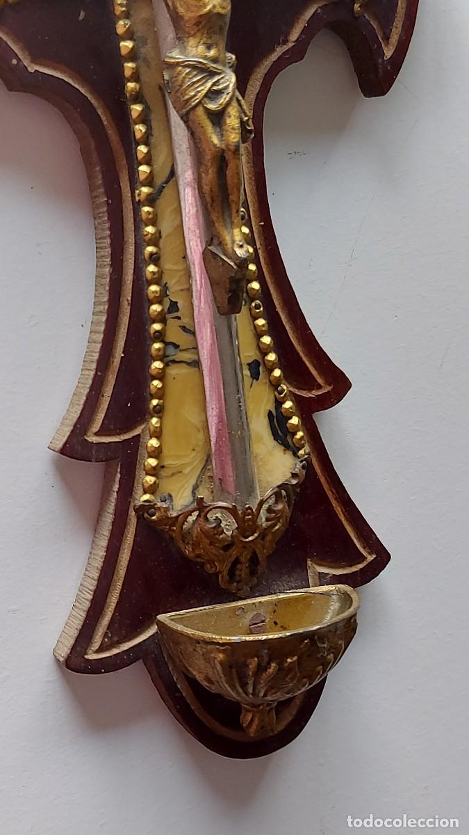 Antig&uuml;edades: ANTIGUO CRISTO BENDITERA - Foto 3