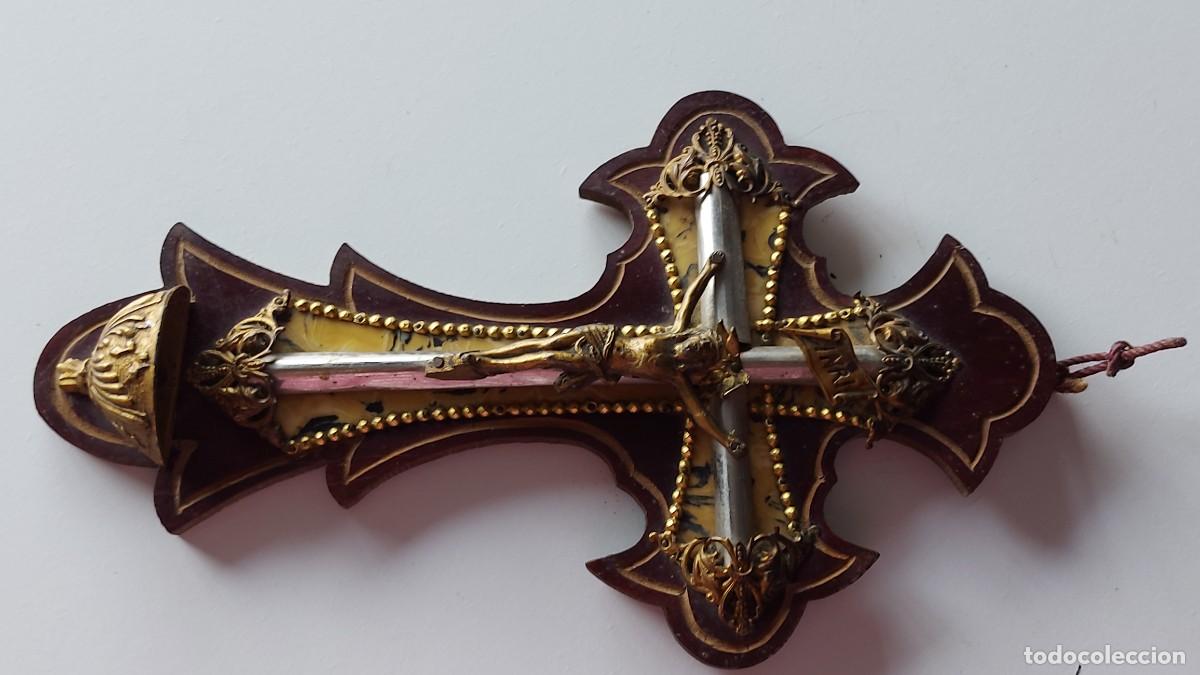 Antig&uuml;edades: ANTIGUO CRISTO BENDITERA - Foto 7