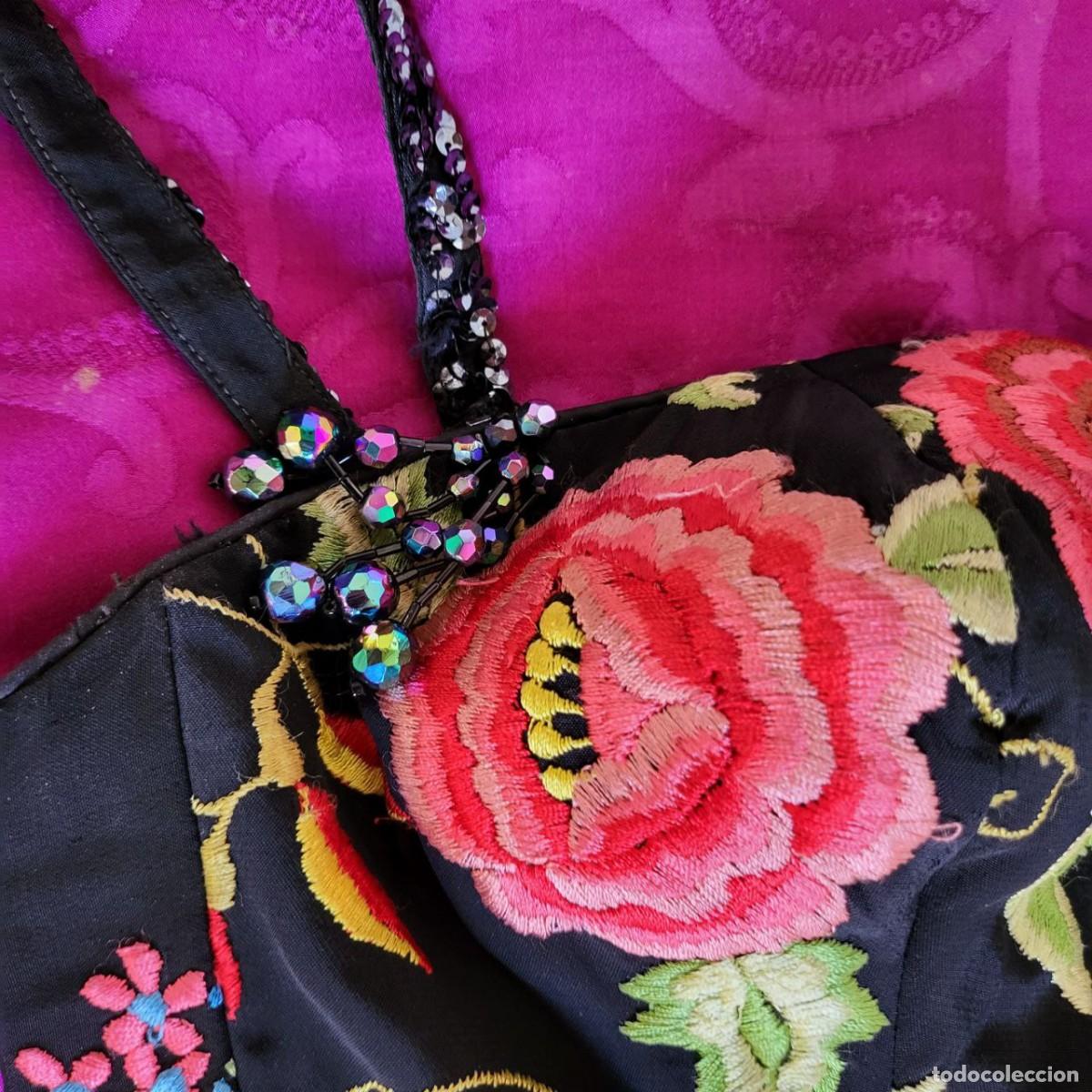 Antig&uuml;edades: Vestido de Mant&oacute;n de Manila - Foto 7