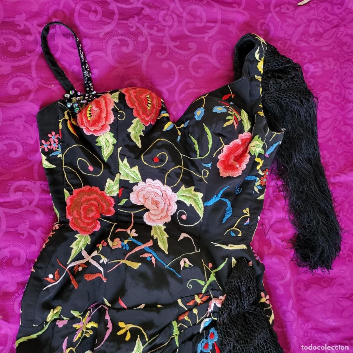 Antig&uuml;edades: Vestido de Mant&oacute;n de Manila - Foto 8