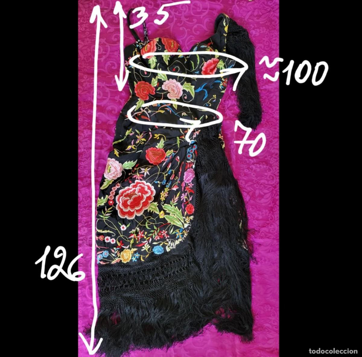 Antig&uuml;edades: Vestido de Mant&oacute;n de Manila - Foto 10