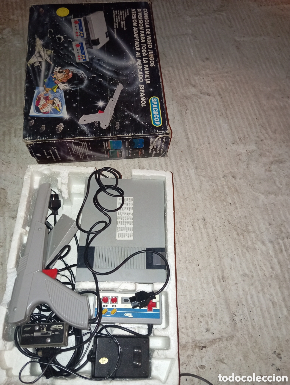 Antig&uuml;edades: Nintendo snes original en caja ............ - Foto 2