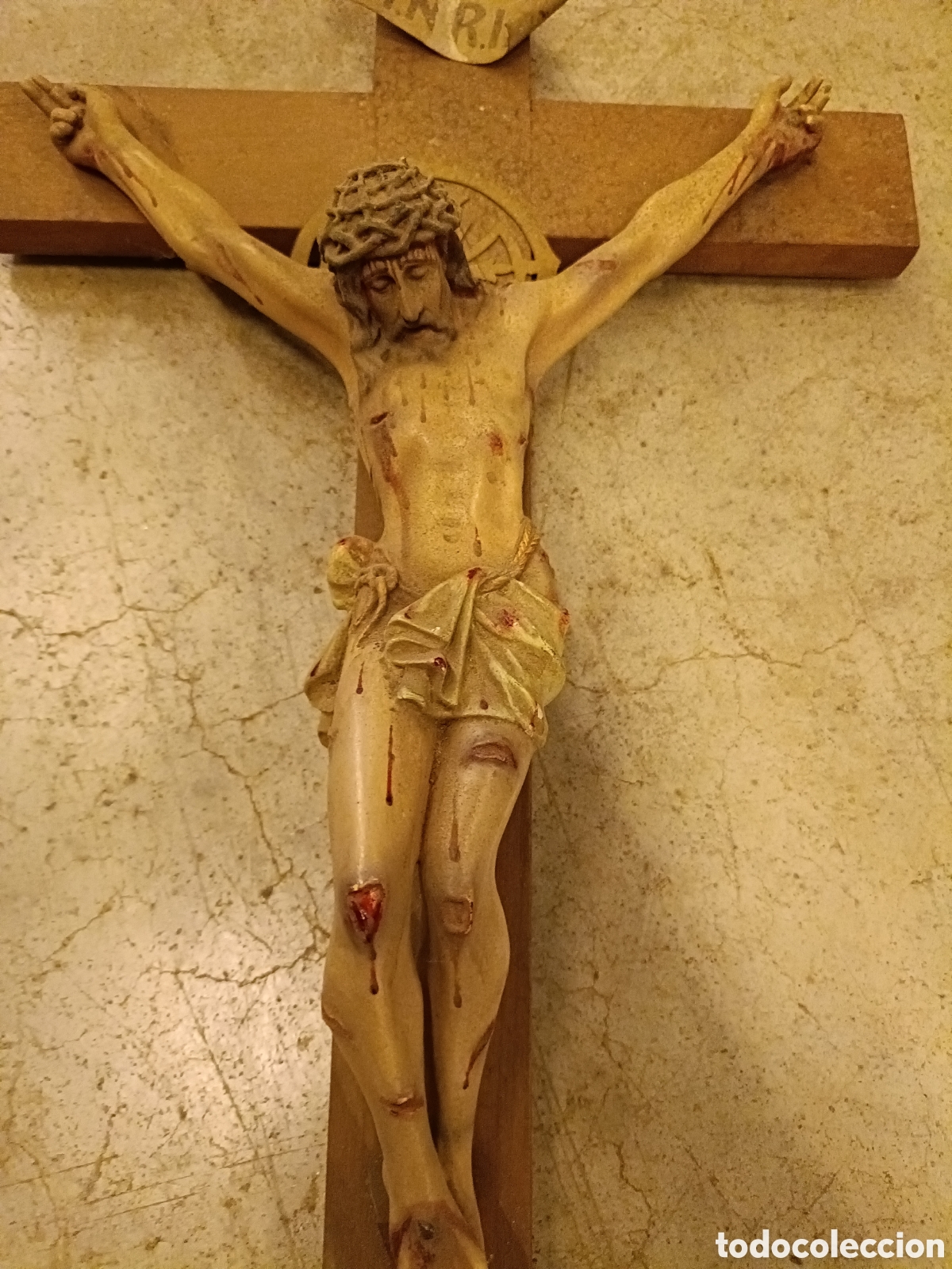 Antig&uuml;edades: Cristo en la cruz para - Foto 2