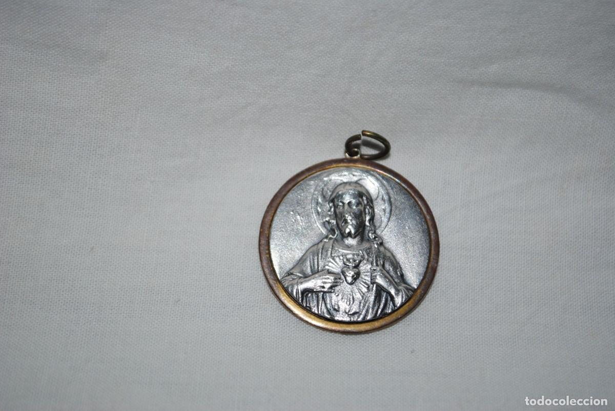 Antig&uuml;edades: MEDALLA DEL CORAZON DE JESUS - Foto 1