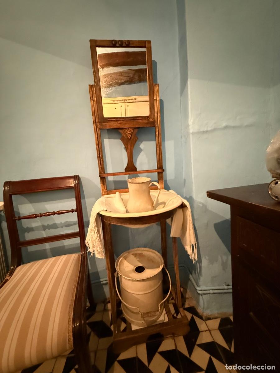 Antig&uuml;edades: Lavabo antiguo de porcelana - Foto 1