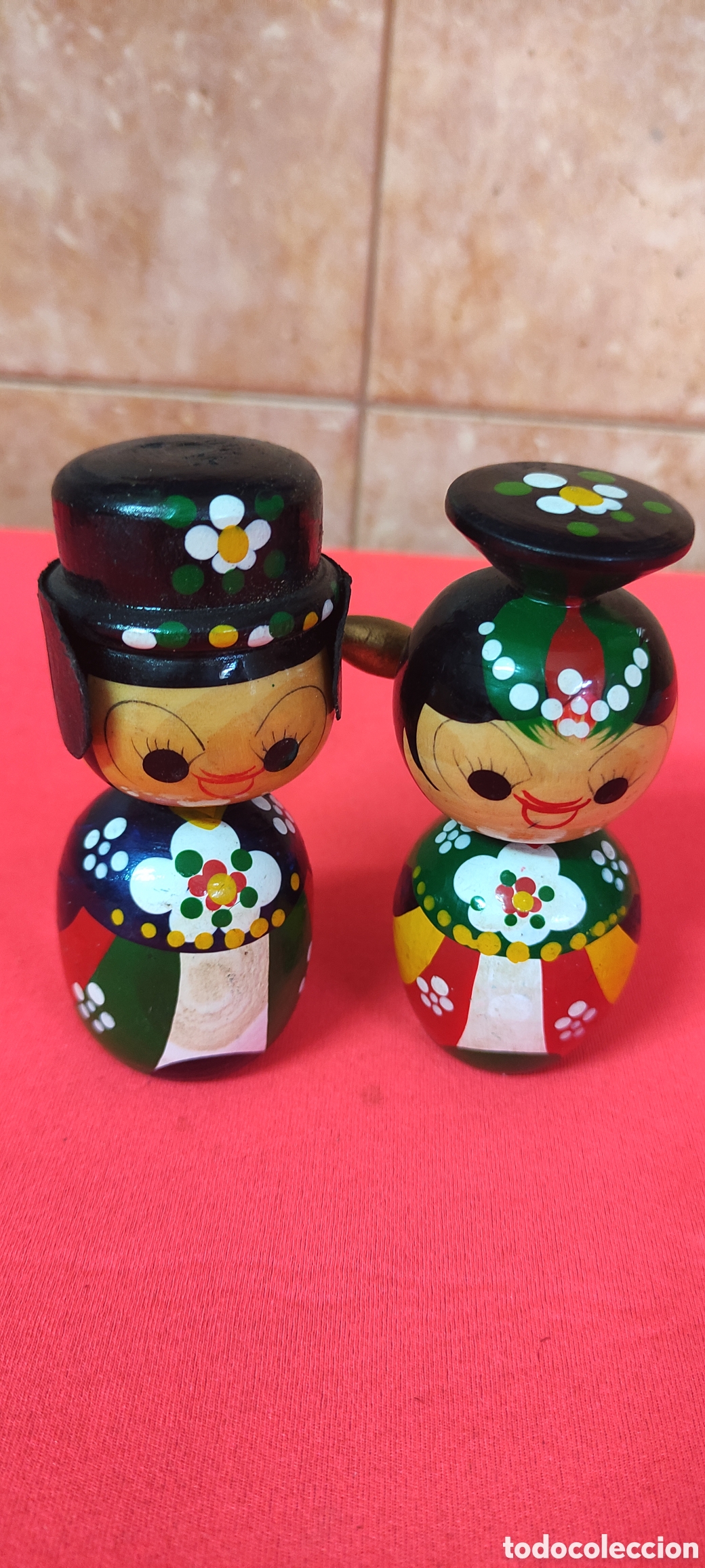 Antig&uuml;edades: Figuras Kokeshi japonesas - Foto 5