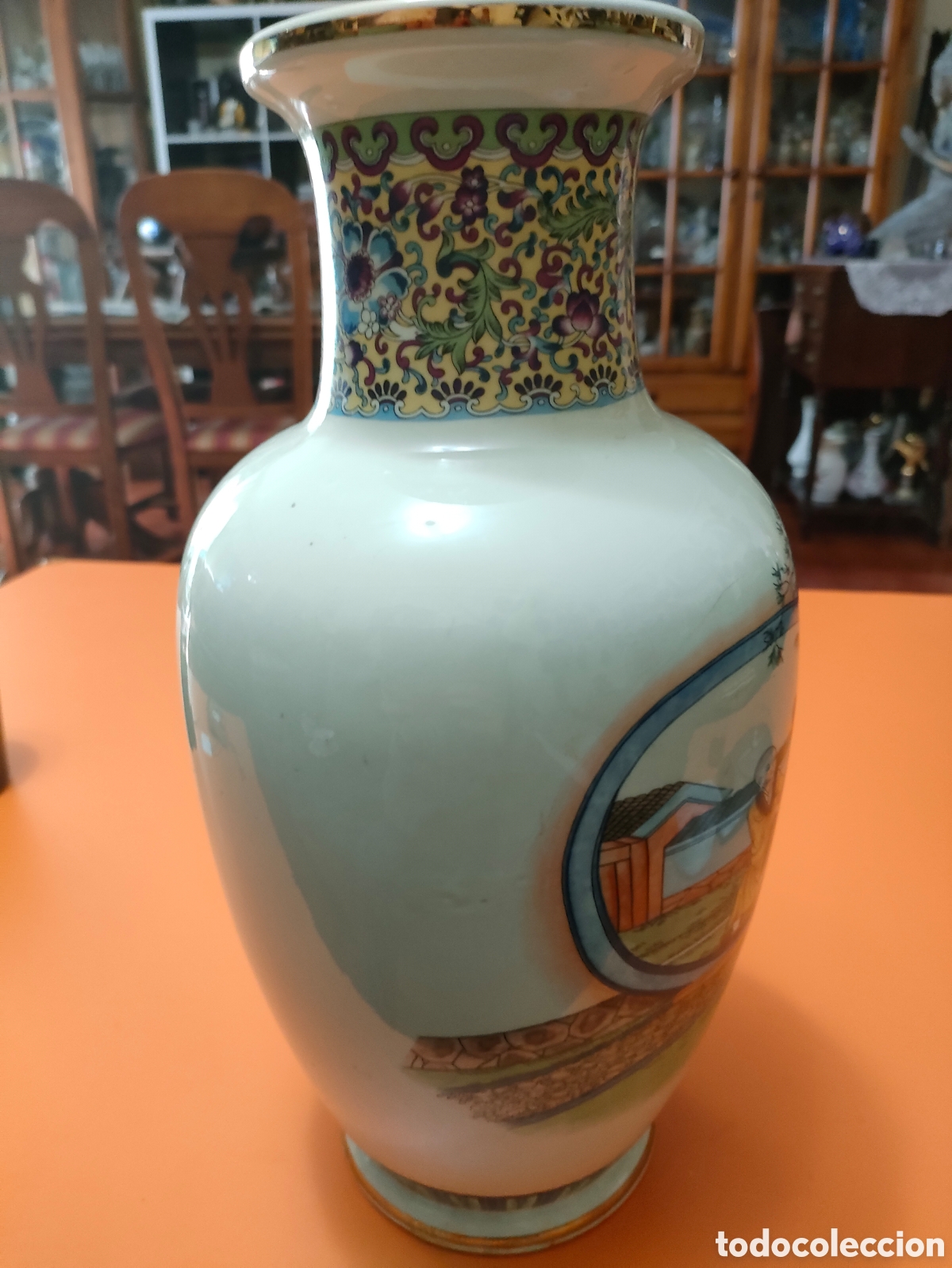 Antig&uuml;edades: Jarr&oacute;n chino a&ntilde;os 70 - Foto 3