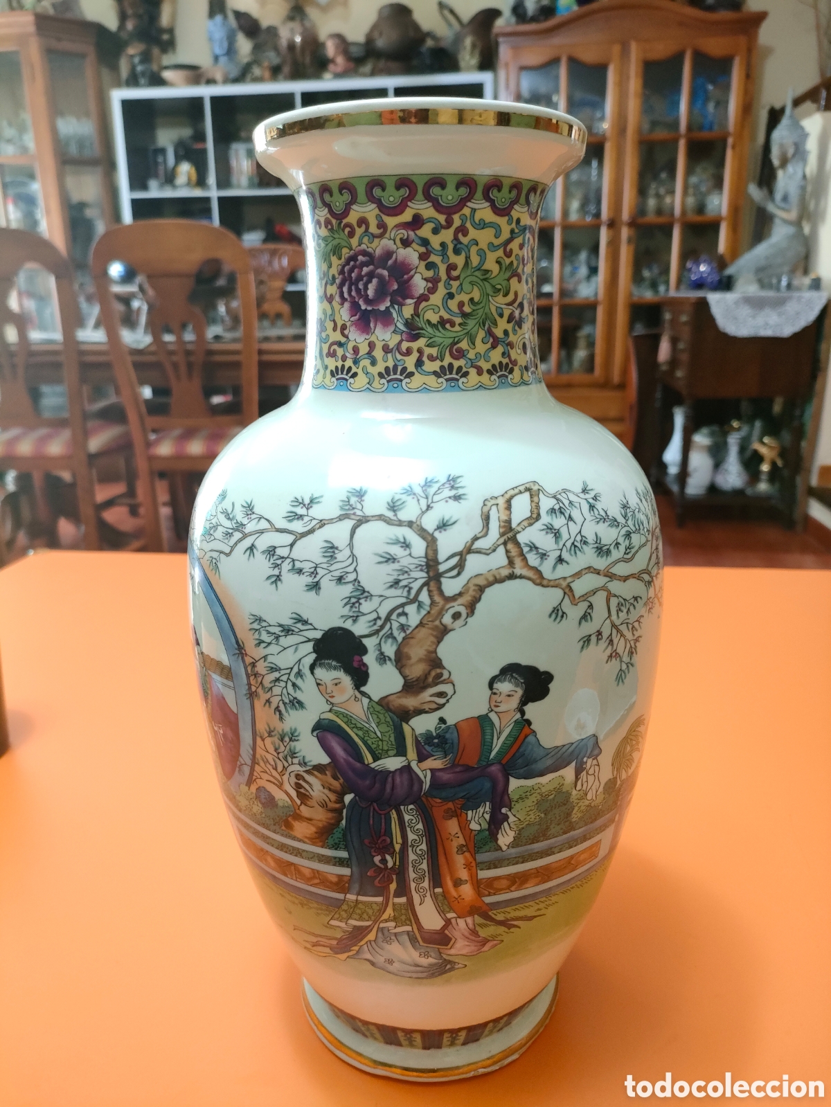 Antig&uuml;edades: Jarr&oacute;n chino a&ntilde;os 70 - Foto 1