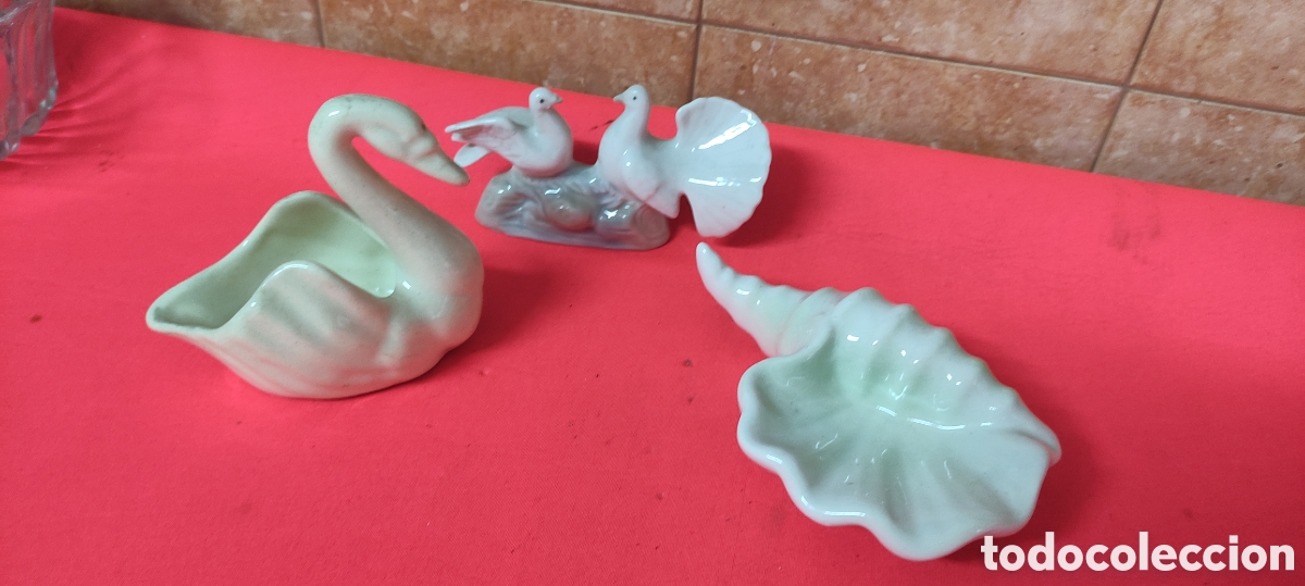 Antig&uuml;edades: Conjunto de tres piezas decoracion - Foto 2