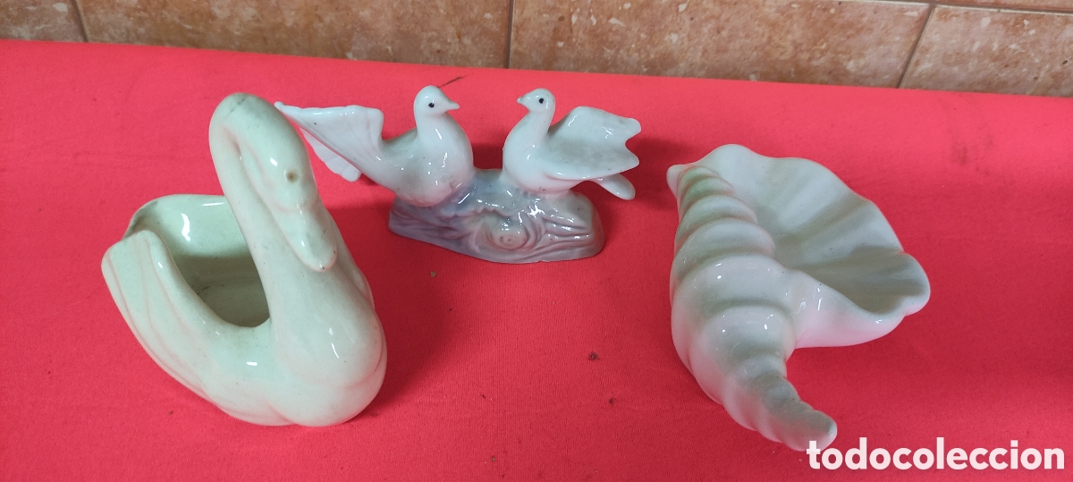 Antig&uuml;edades: Conjunto de tres piezas decoracion - Foto 9