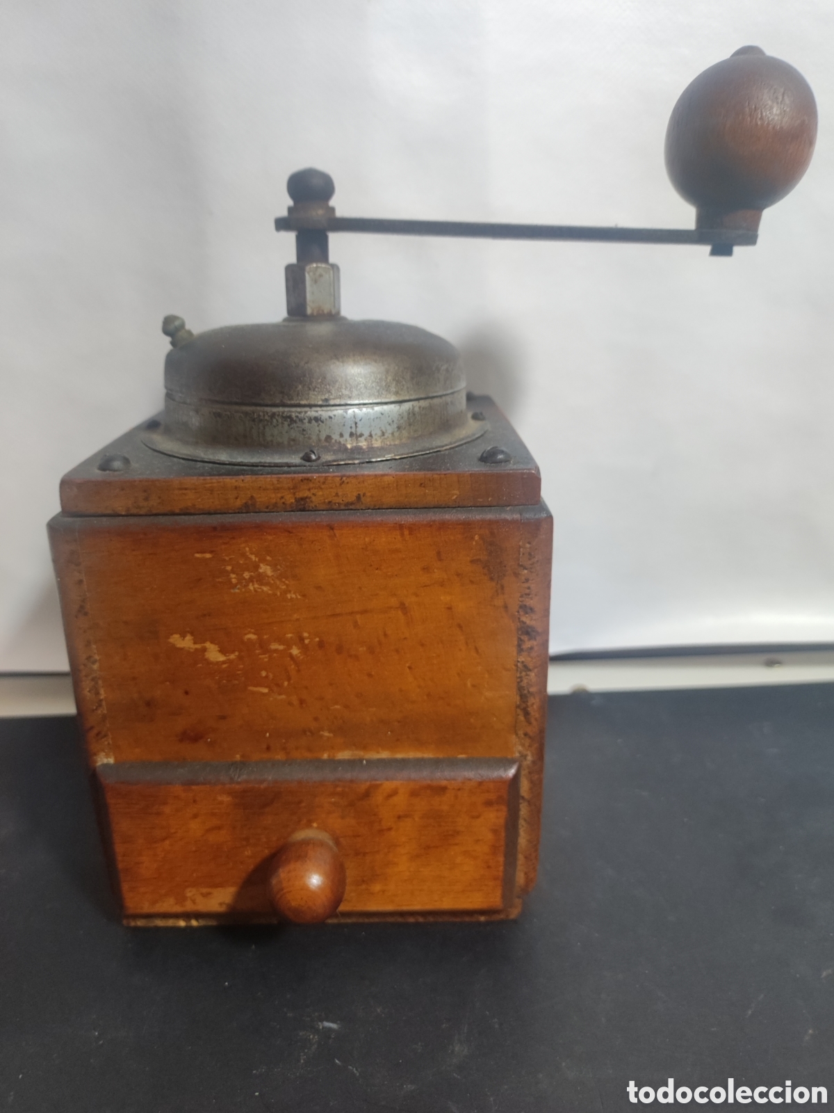 Antig&uuml;edades: Molinillo de caf&eacute; madera y metal - Foto 1