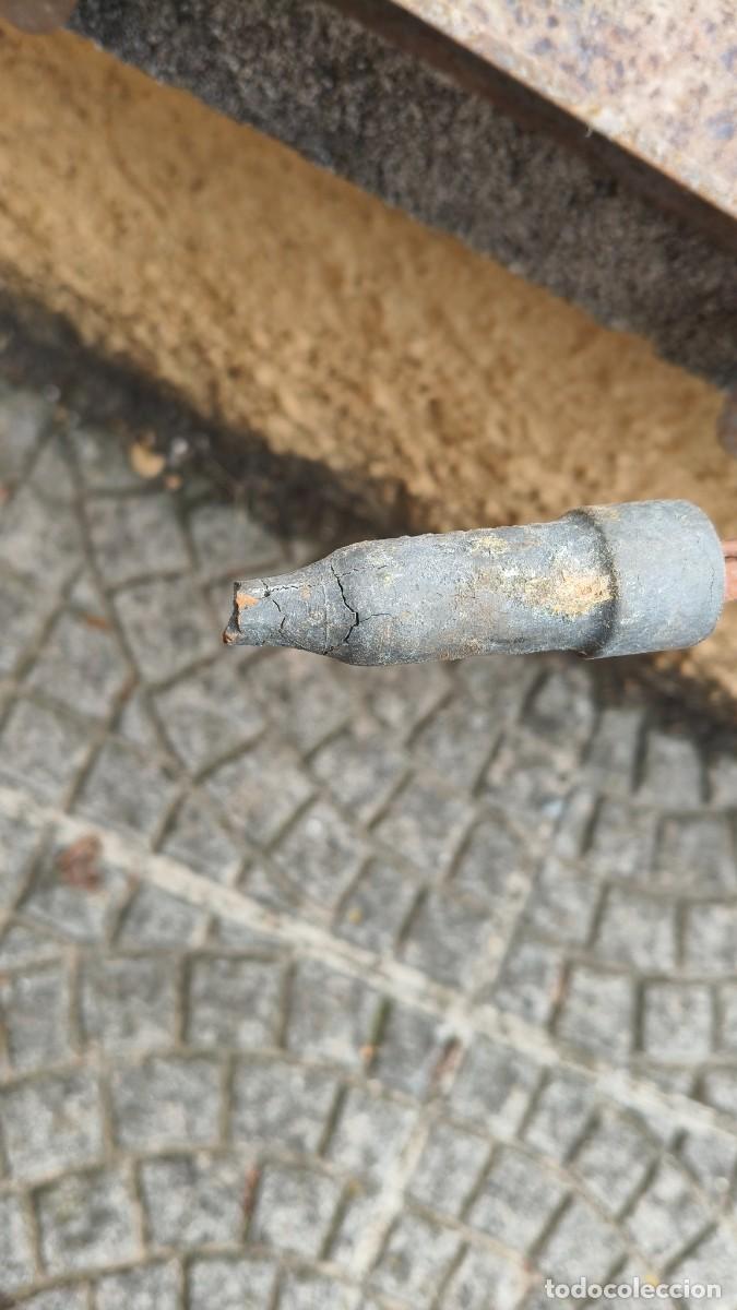 Antig&uuml;edades: Ancienne broche r&ocirc;tissoire 19e si&egrave;cle compl&egrave;te avec ses 4 &eacute;l&eacute;ments indispensables - Foto 5
