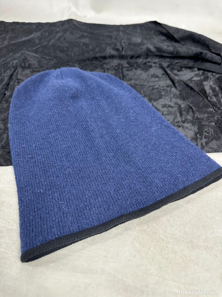 Antig&uuml;edades: BARRETINA, GORRA DE LANA AZUL - Foto 17
