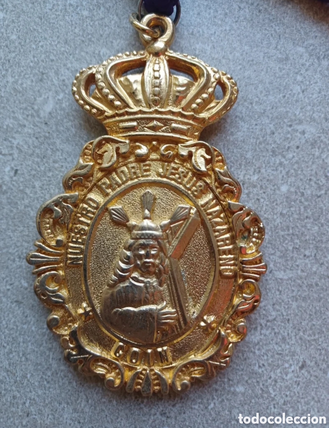 Antig&uuml;edades: Medalla Hermandad Nazareno - Foto 2