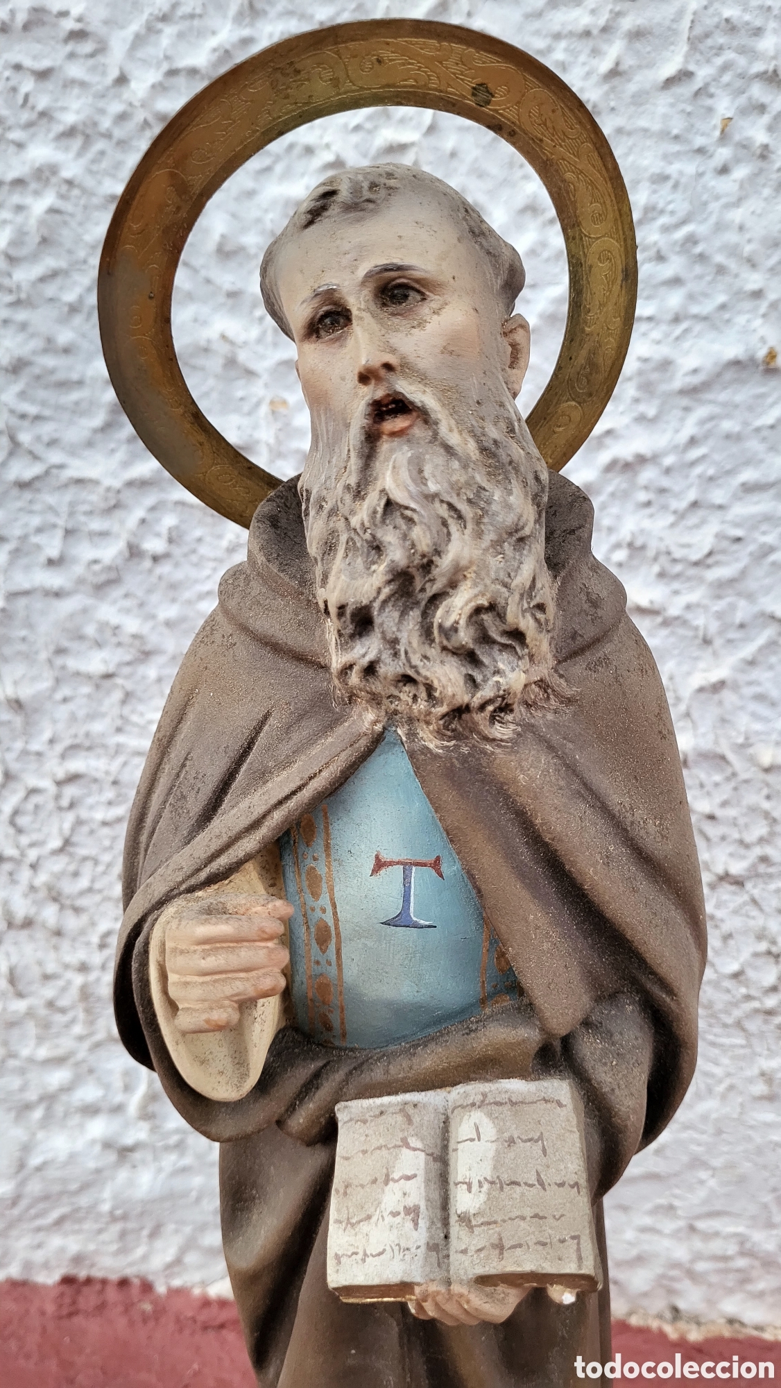 Antig&uuml;edades: Antigua figura Religiosa - Foto 2