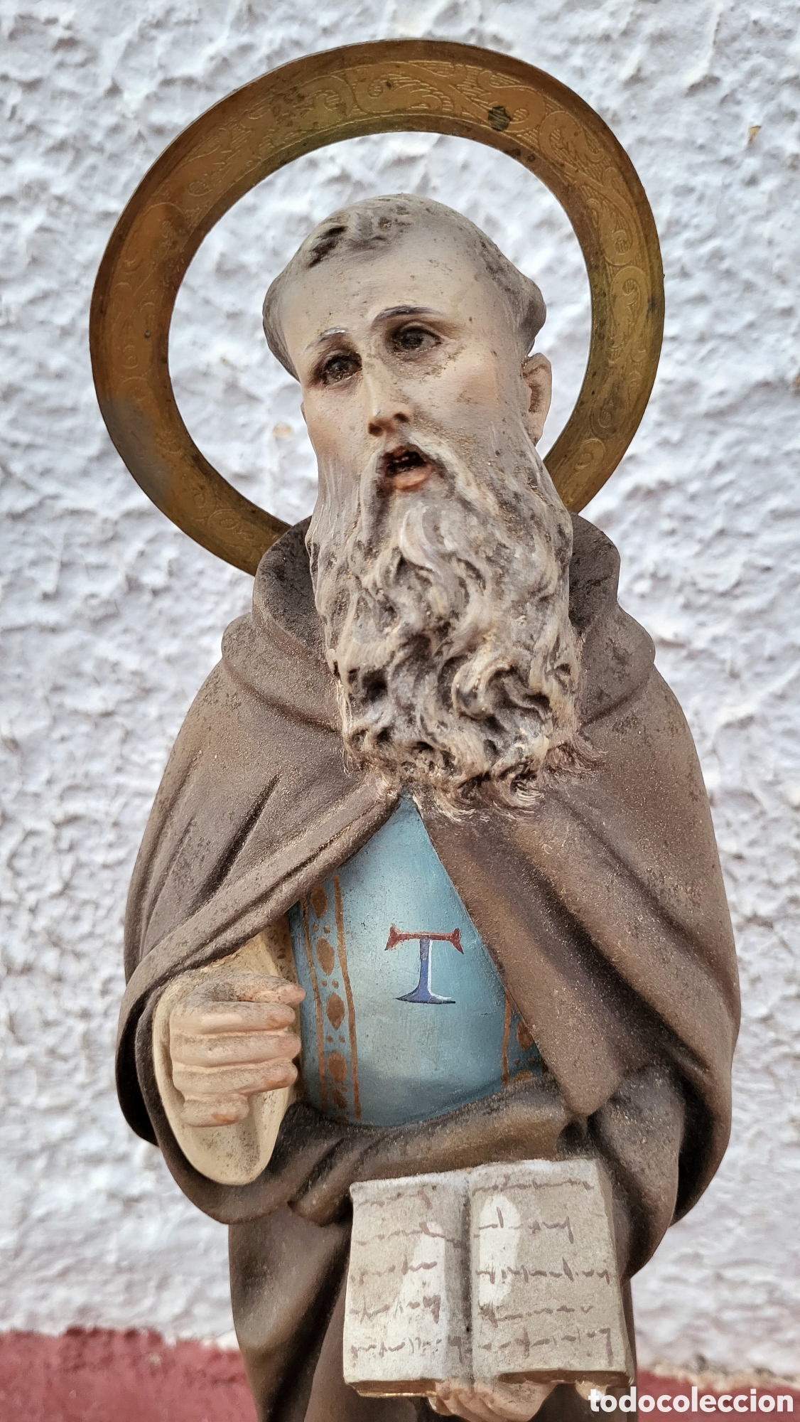 Antig&uuml;edades: Antigua figura Religiosa - Foto 3