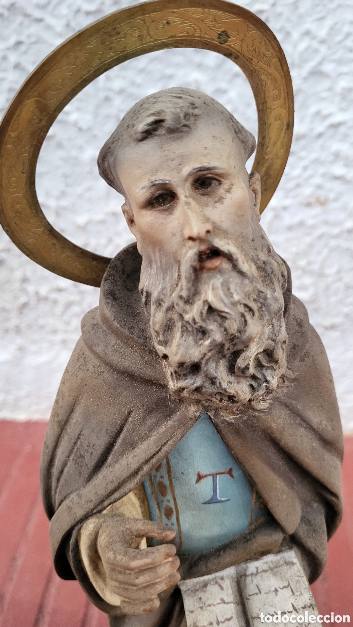 Antig&uuml;edades: Antigua figura Religiosa - Foto 4