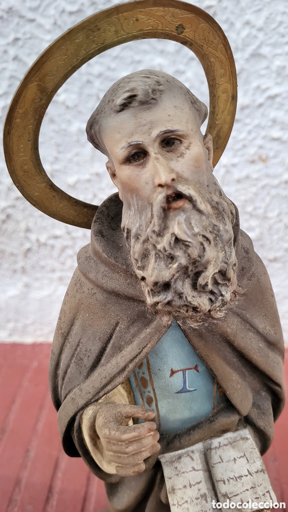 Antig&uuml;edades: Antigua figura Religiosa - Foto 5