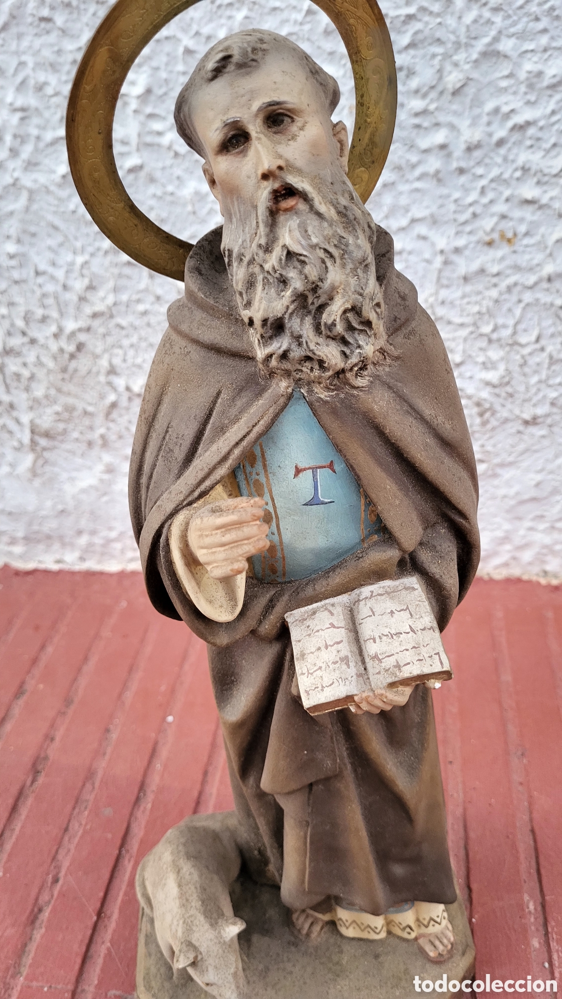 Antig&uuml;edades: Antigua figura Religiosa - Foto 6