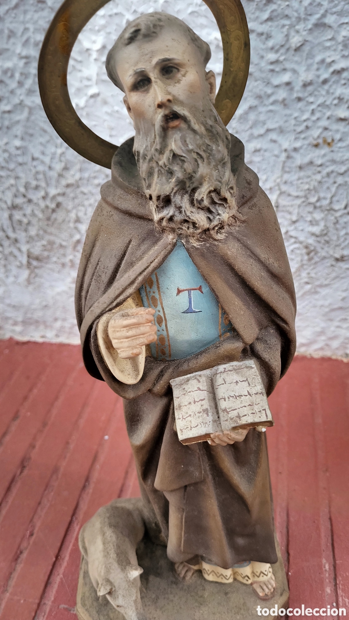 Antig&uuml;edades: Antigua figura Religiosa - Foto 7