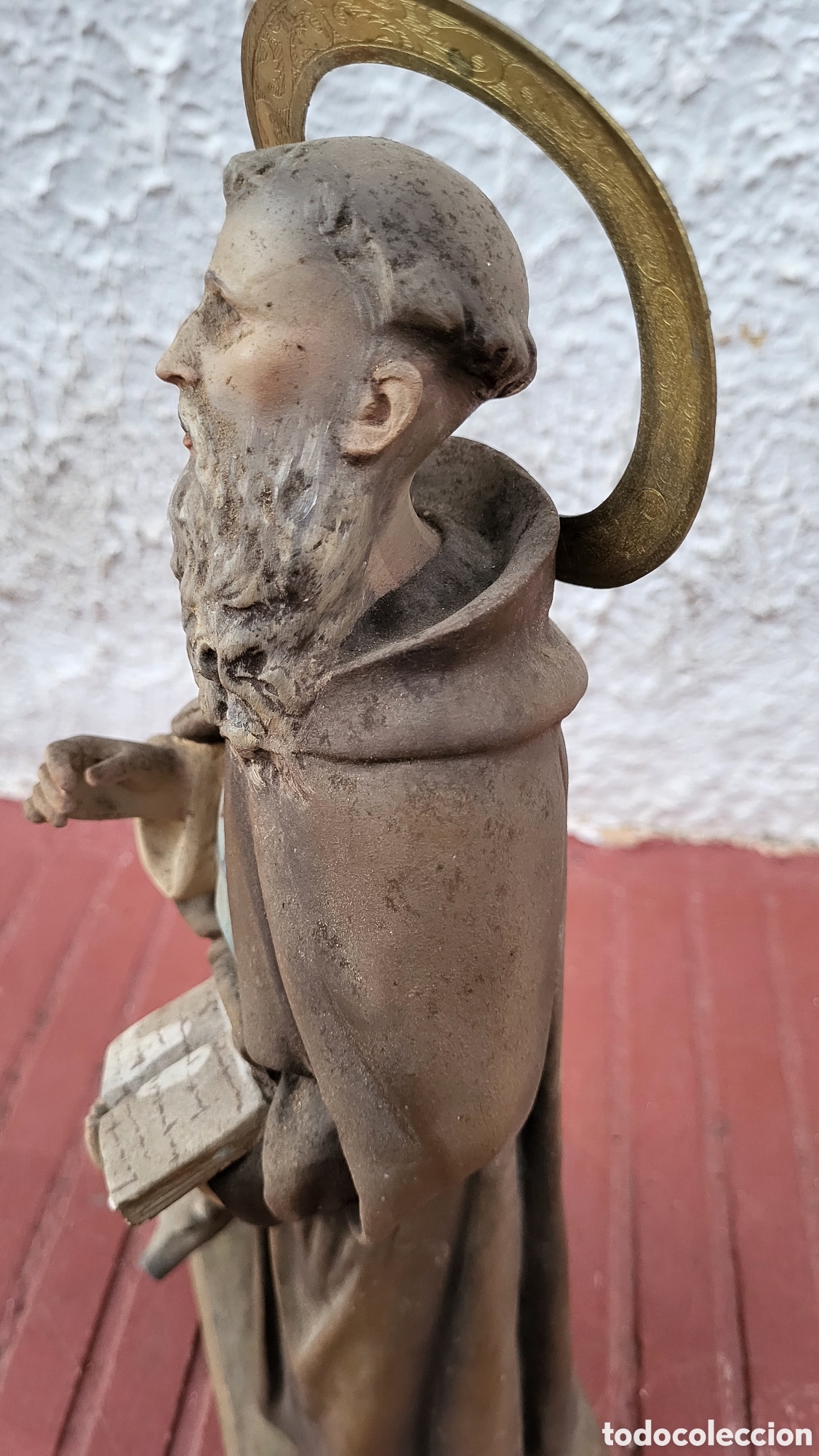 Antig&uuml;edades: Antigua figura Religiosa - Foto 8